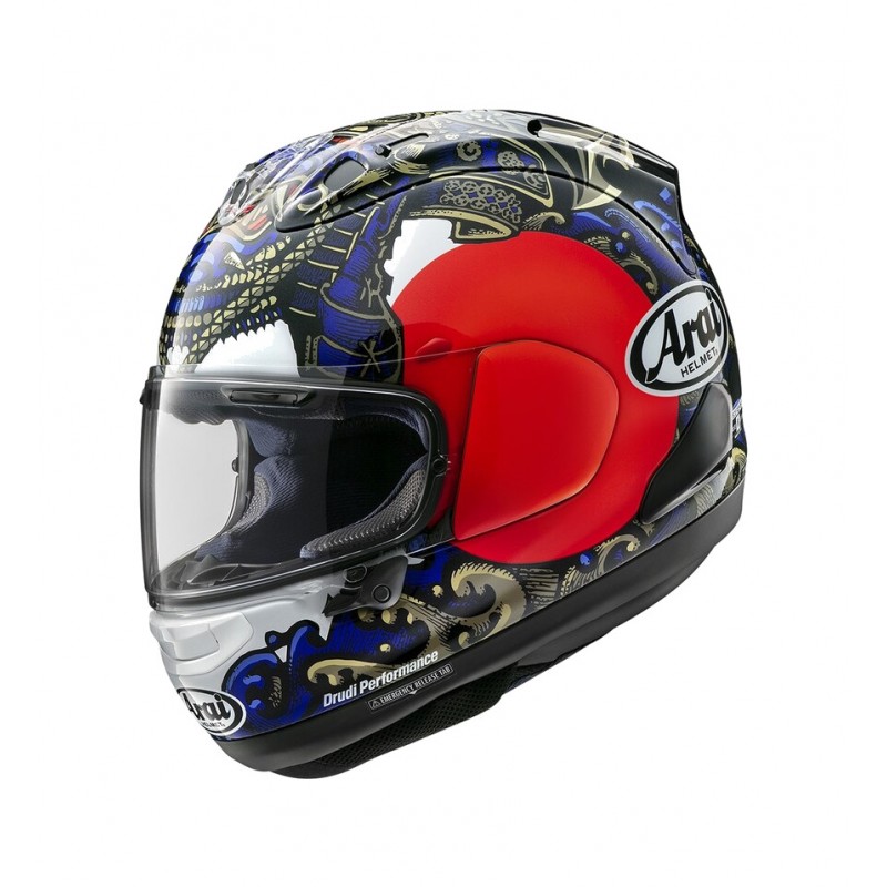 ARAI Casco integral de moto RX-7V EVO SAMURAI MULTICOLOR 8007834005VAR