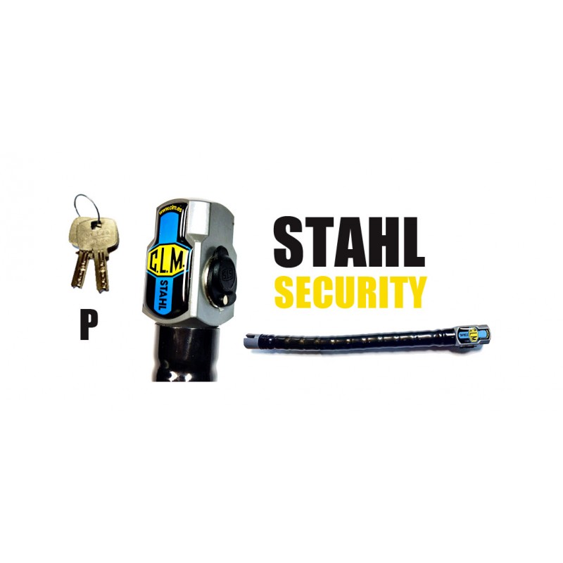 CLM SCOOT Anti-theft handlebar lock STAHL 5728107