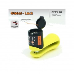GLOBAL-LOCK Antirrobo disco con llave de discos y accesorios CITY 10 FUNDA +REMINDER 5726830