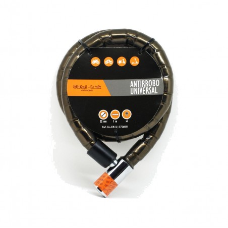 GLOBAL-LOCK Antirrobo universal rotulas con llave de discos 22X1200 5726832