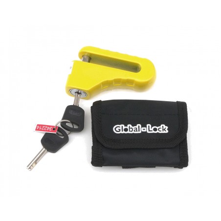 GLOBAL-LOCK Antirrobo disco con llave de discos y funda CLASSIC 10 5726847
