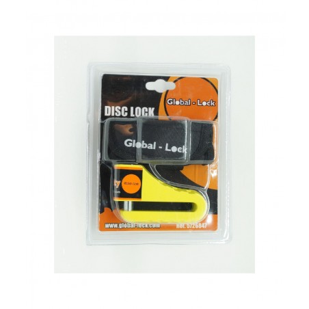 GLOBAL-LOCK Antirrobo disco con llave de discos y funda CLASSIC 10 5726847