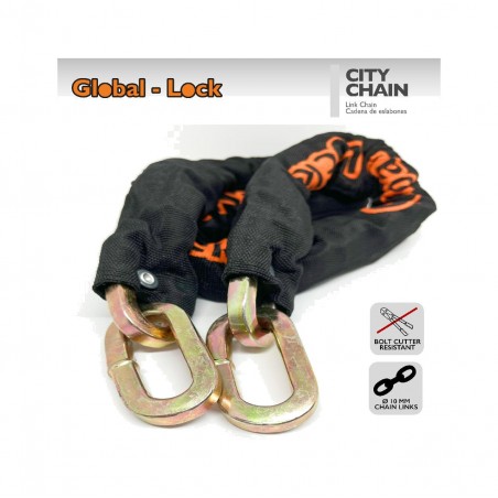 GLOBAL-LOCK Cadena para candado antirrobo 10X1500 5726851