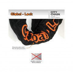 GLOBAL-LOCK Anti-theft padlock chain 10X1500 5726851