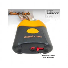GLOBAL-LOCK Candado con llave de discos 13X72X103 CITY PAD 5728757