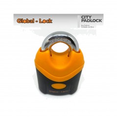 GLOBAL-LOCK Candado con llave de discos 13X72X103 CITY PAD 5728757