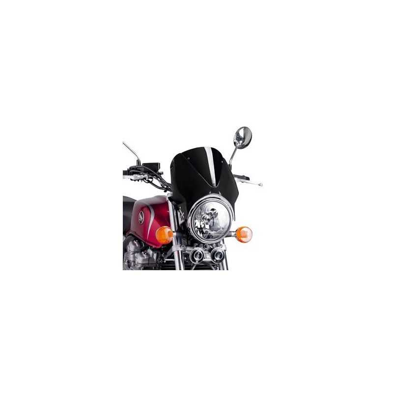 Windshield dome vision black housing