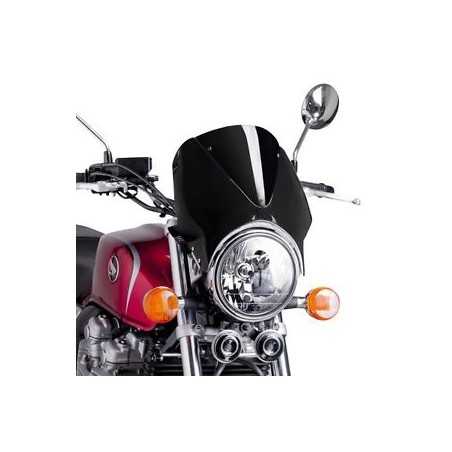 Windshield dome vision black housing