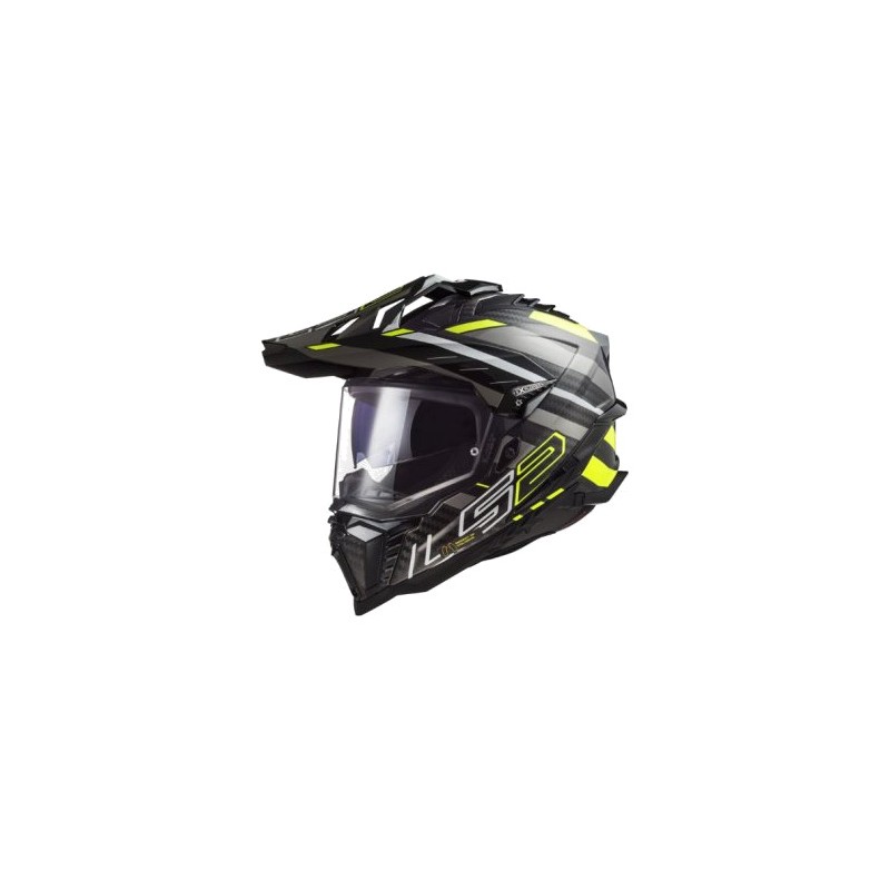 LS2 Casco trail moto MX701 EXPLORER CARBONO EDGE 467017154XXLVAR
