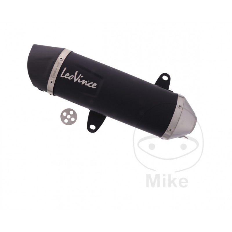 LEOVINCE Complete silencer SBK NERO 1/1 782.08.77