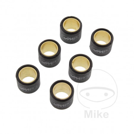 JMP Set of 6 variator rollers 8.0 G 19 X 17 MM 783.03.22