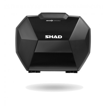 SHAD Tapas para maleras laterales COVER SH38X L/R BLACK METAL D1B38E21