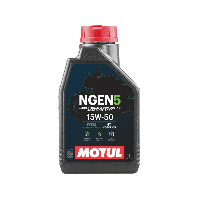 MOTUL Motorcycle engine lubricating oil NGEN 5 15W50 4T 1L (NEW 5100) 111833