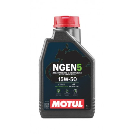 MOTUL Motorcycle engine lubricating oil NGEN 5 15W50 4T 1L (NEW 5100) 111833