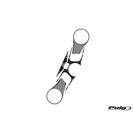 PUIG PROTECTIVE ADHESIVE SHANK ANTI STRIPES WITH KEYS RADIKAL 9073