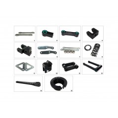 Kit height rise suspensions  tipo 1 443170