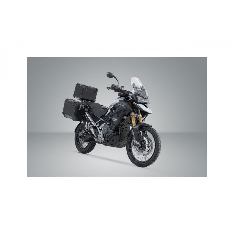 SW-MOTECH Set de equipaje, soporte acero inox ADVENTURE 4052572247549