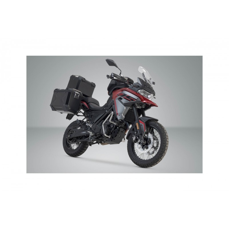 SW-MOTECH Set de equipaje, soporte acero inox ADVENTURE ADV0204975/B