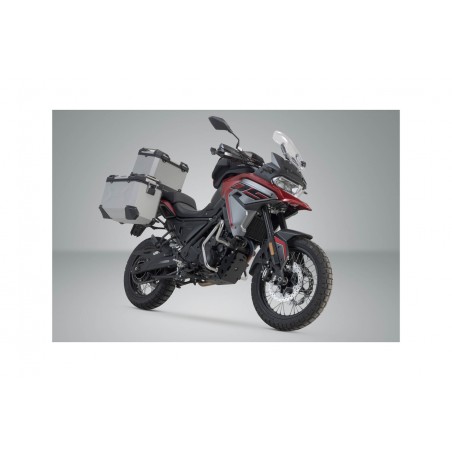 SW-MOTECH Luggage set, stainless steel support ADVENTURE ADV0204975/S