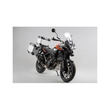 SW-MOTECH Set de equipaje, soporte acero inox ADVENTURE ADV04333752/S