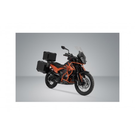 SW-MOTECH Set de equipaje, soporte acero inox ADVENTURE ADV04521751/B