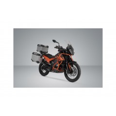 SW-MOTECH Set de equipaje, soporte acero inox ADVENTURE ADV04521751/S