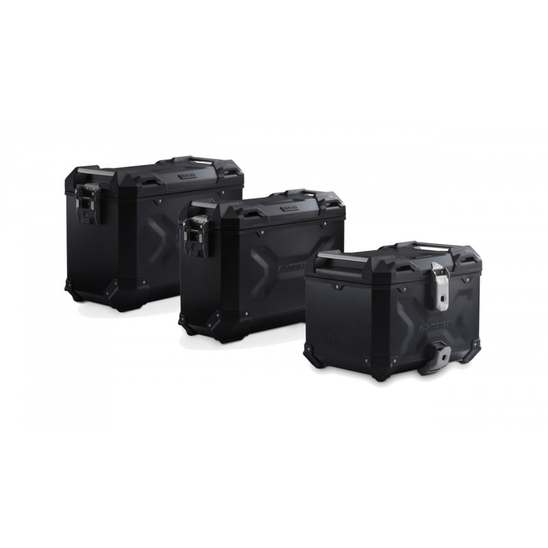 SW-MOTECH Set de equipaje, soporte acero inox ADVENTURE ADV05936751/B