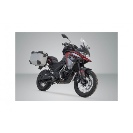 SW-MOTECH Sistema de maletas 37/45 L TRAX ADV PLATEADO KFT0204970/S