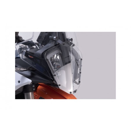 SW-MOTECH Protección de faros soporte con embellecedor LPS0491810/B