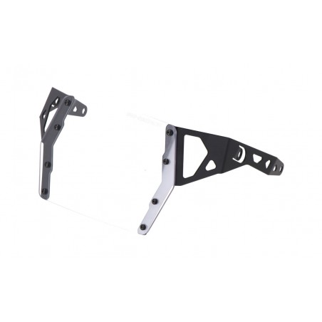 SW-MOTECH Protector de luces delanteras soporte con panel PVC LPS0593611/B