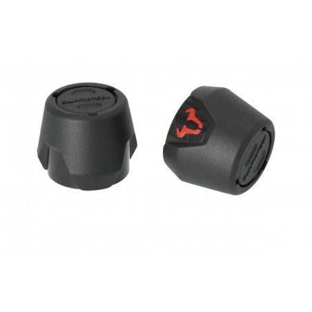 SW-MOTECH Kit de topes anticaídas para el eje delantero STP05176107/B