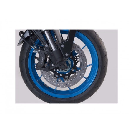 SW-MOTECH Kit de topes anticaídas para el eje delantero STP05176107/B