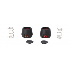 SW-MOTECH Topes anticaídas de repuesto para eje disponible en pack 2 STP176101/B