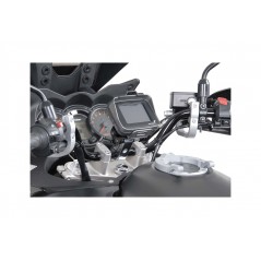 SW-MOTECH Soporte de navegador con abrazadera para manillar GPS NONSHOCK 1 (Ø 25 4 MM) GPS0030810101S