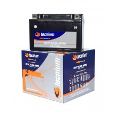TECNIUM Maintenance-free motorcycle battery - high capacity and durability for your YTX9-BS / BTX9-BS 329805