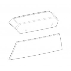 SHAD Recambio maletas laterales tapitas HCCL SH38X 204135R