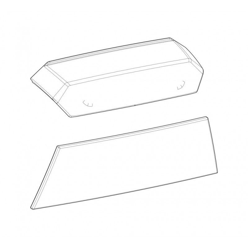 SHAD Replacement side suitcase covers HCCL SH38X 204135R