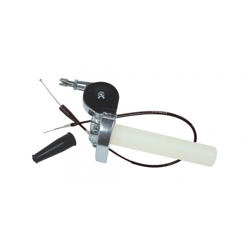 BIHR Throttle and cables kit for 2 strokes + 2T MX/ENDURO/SUPERMOT 3031843