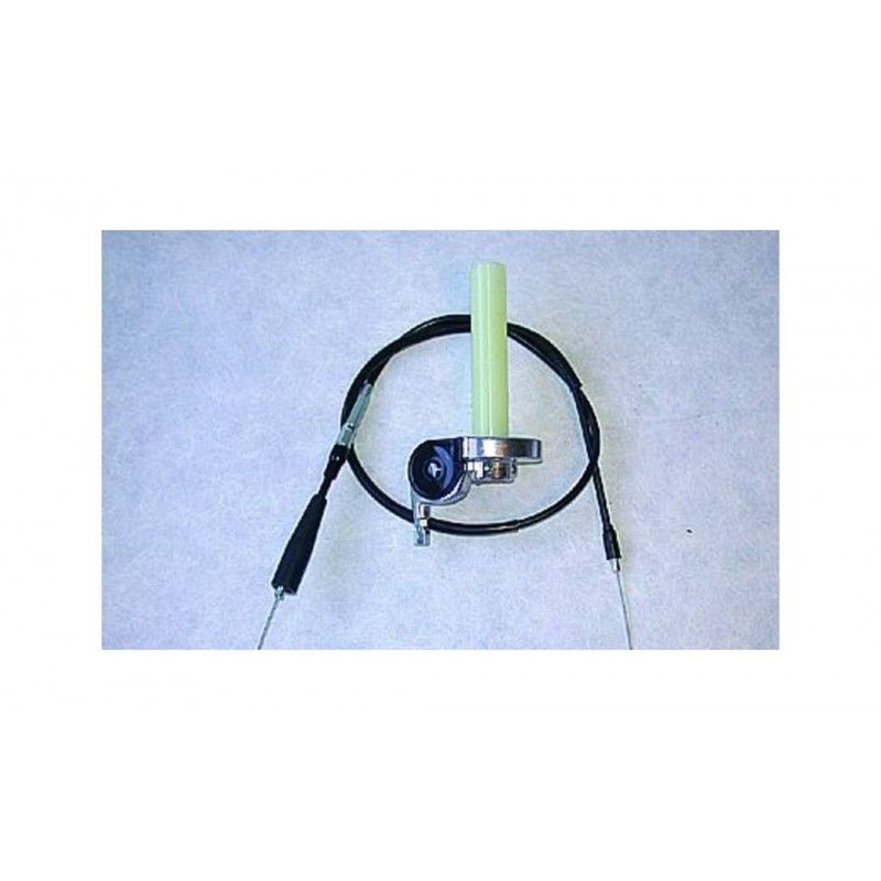 BIHR Throttle and cables kit for 2 strokes + 2T MX/ENDURO/SUPERMOT 3031851