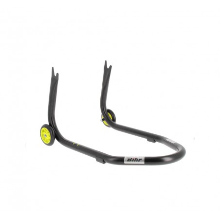 BIHR Caballete trasero soporte para diábolos color ruedas amarillas REAR STAND HOME TRACK 'V' SUPPORT 3032094