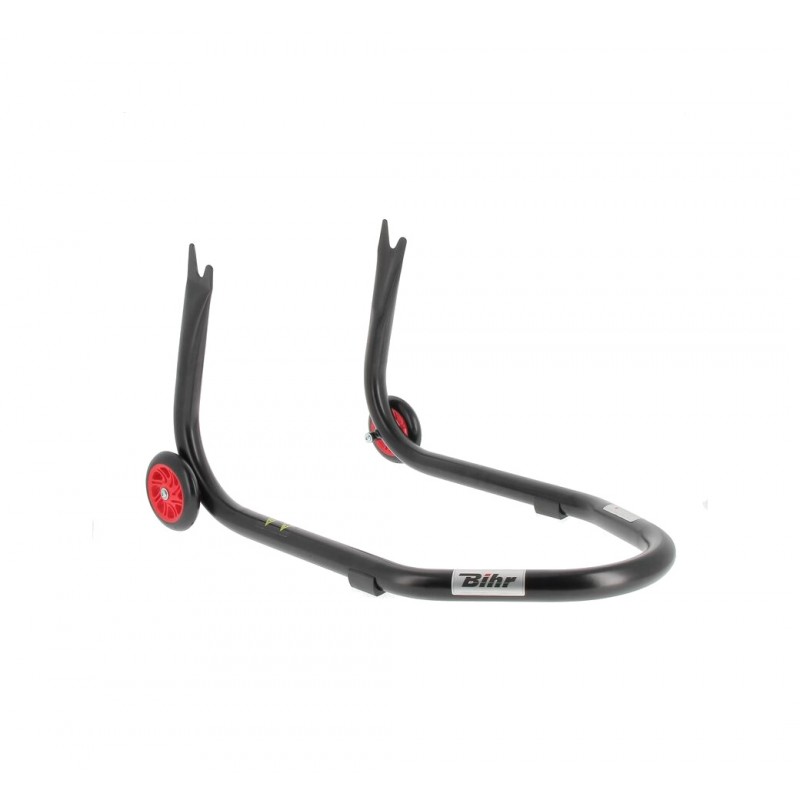 BIHR Caballete trasero soporte para diábolos color ruedas rojas REAR STAND HOME TRACK 'V' SUPPORT 3032102
