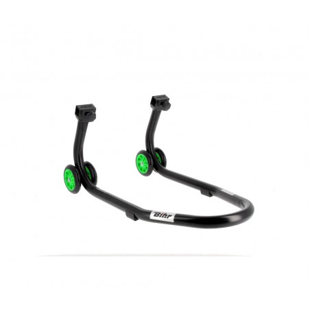 BIHR Caballete delantero ruedas verdes HOME TRACK FRONT STAND 3032106