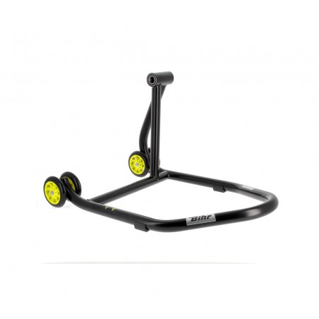 BIHR Right single arm easel with yellow wheels MONO-STAND HOME TRACK 3032113