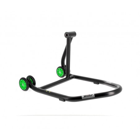 BIHR Caballete monobrazo derecho ruedas verdes MONO-STAND HOME TRACK 3032114