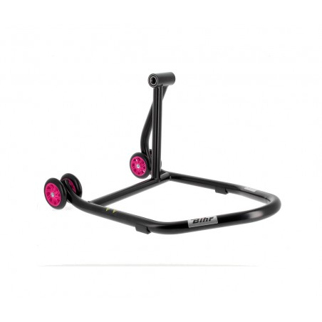 BIHR Caballete monobrazo derecho ruedas rosas MONO-STAND HOME TRACK 3032121