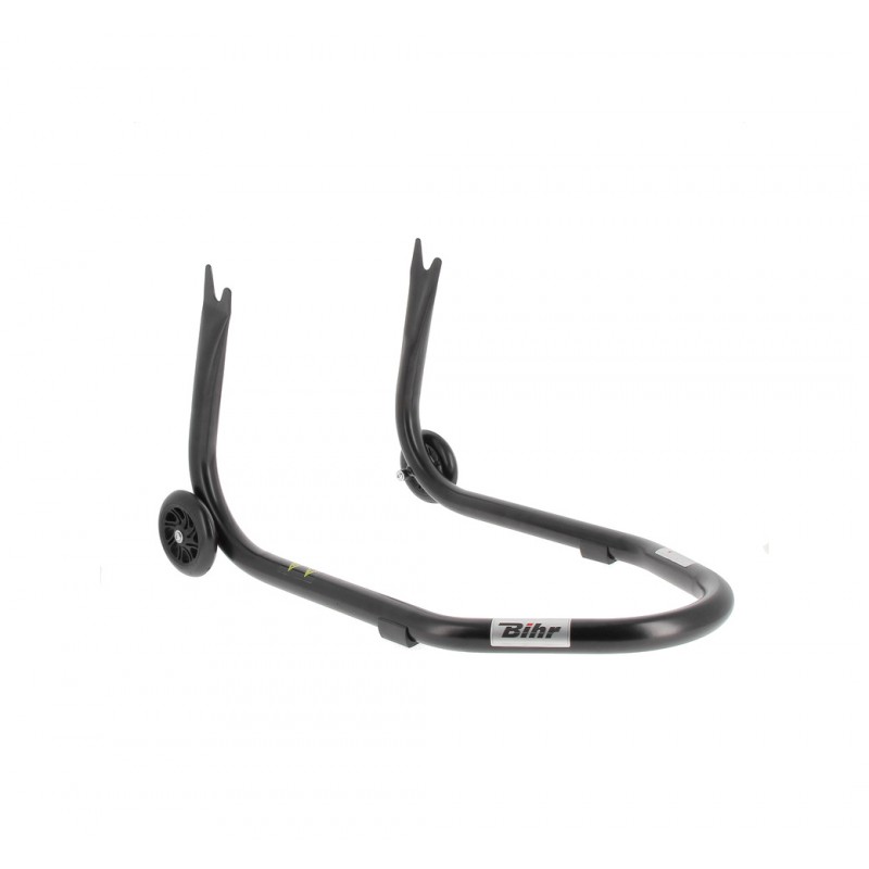 BIHR Rear stand support for colored diabolos and black wheels HOME TRACK 'V' 3032128