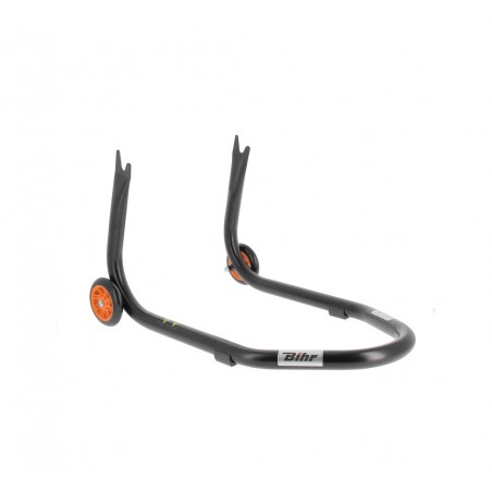 BIHR Caballete trasero soporte para diábolos color ruedas naranjas REAR STAND HOME TRACK 'V' SUPPORT 3032142