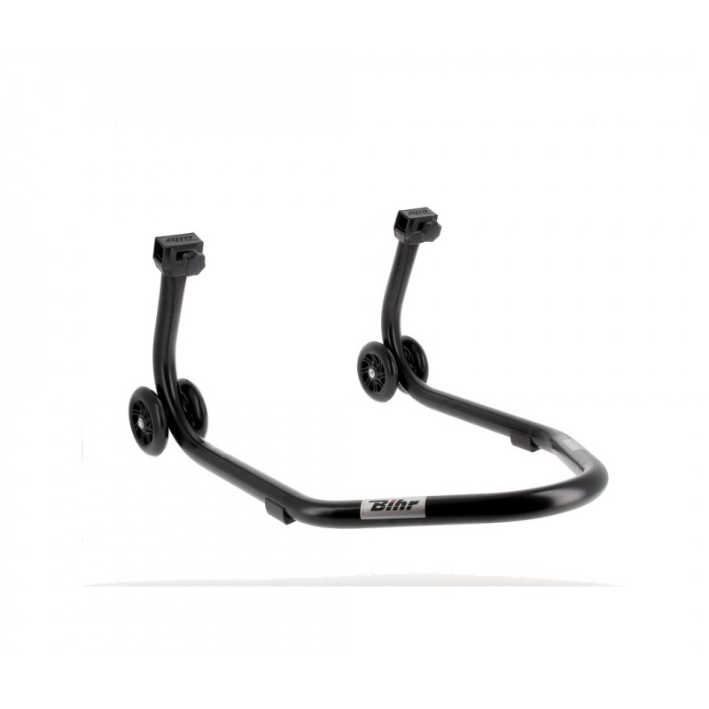 BIHR Rear stand with colored support and black wheels HOME TRACK 'V' 3032143