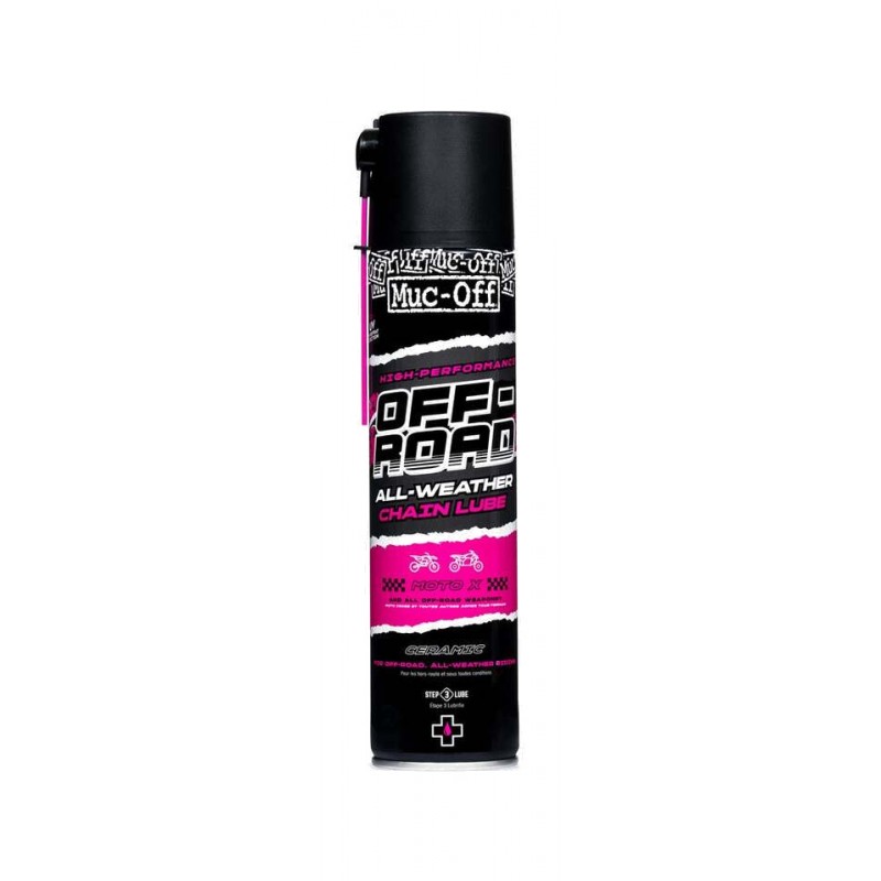 MUC-OFF Spray lubricante para cadenas de moto 400ML X12 3043108