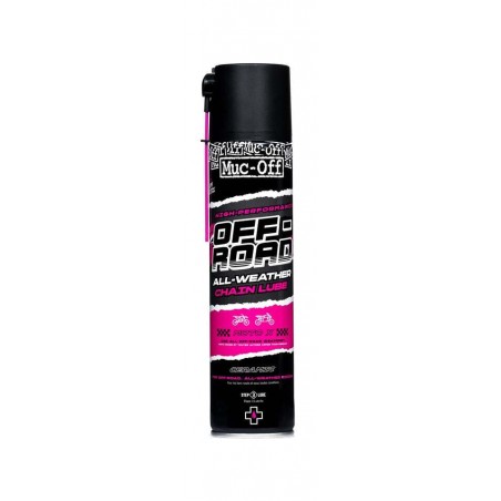 MUC-OFF Lubricating spray for motorcycle chains 400ML X12 3043108